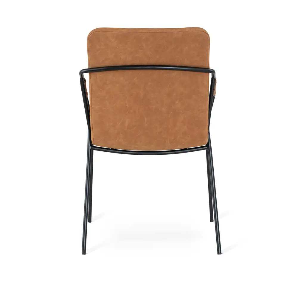 Evo Armchair cognac 2-pack