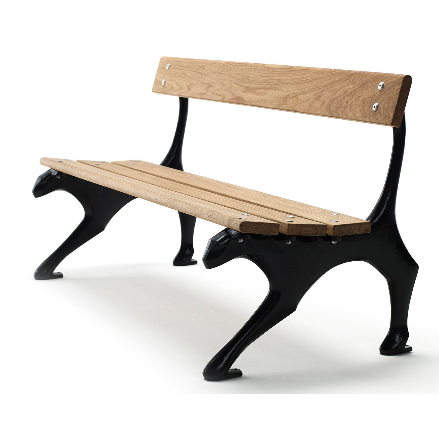 Cat sofa black oiled oak Byarums Bruk