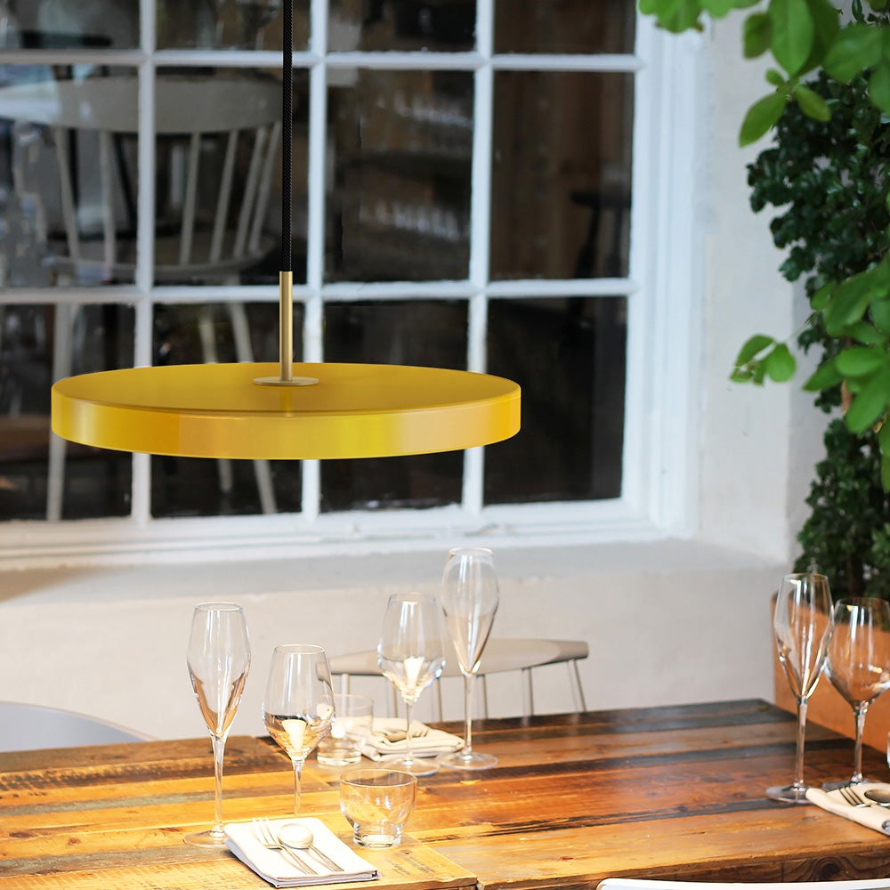 Asteria Pendant lamp Mini Ø31 cm Saffron Yellow