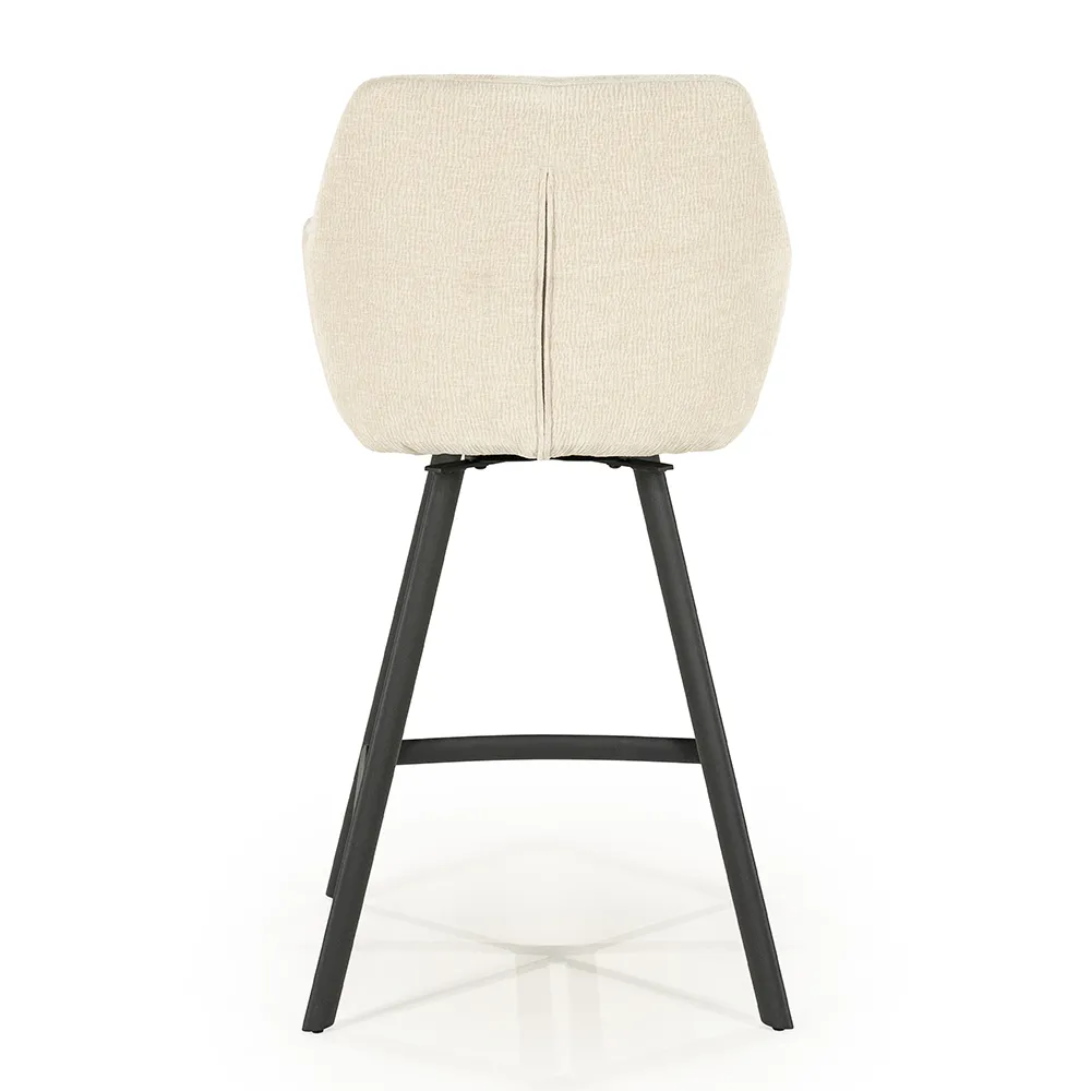 Bliss barstool with armrests - beige