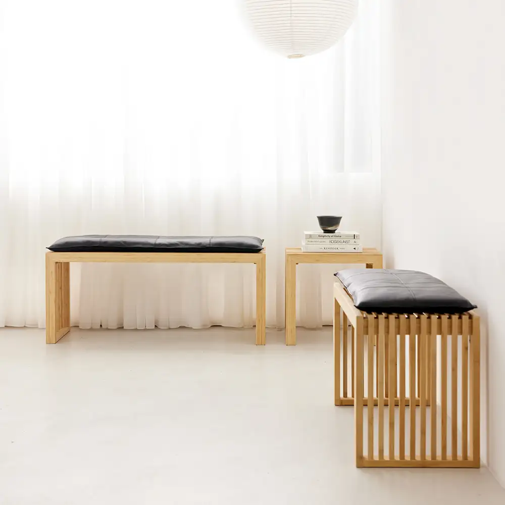 Rib Bench 104 cm Teak