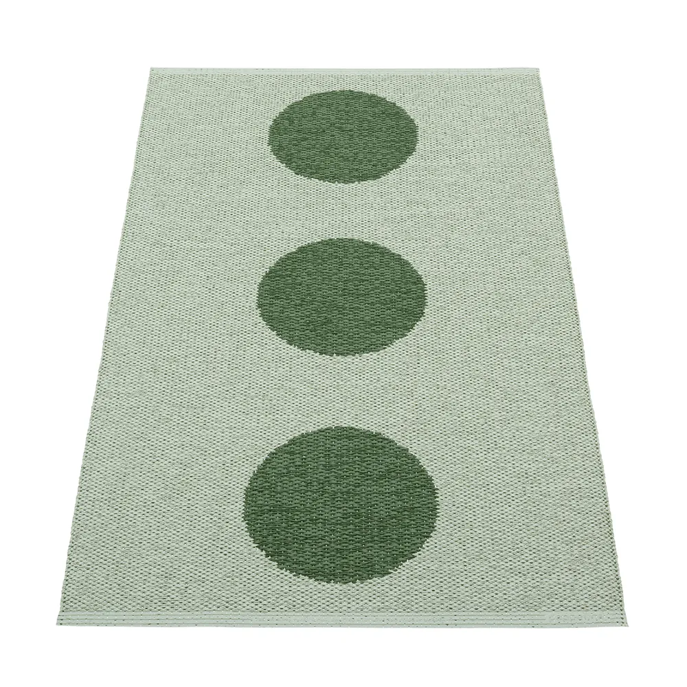 Vera Pop carpet Leaf/Misty Mint 70 x 120cm