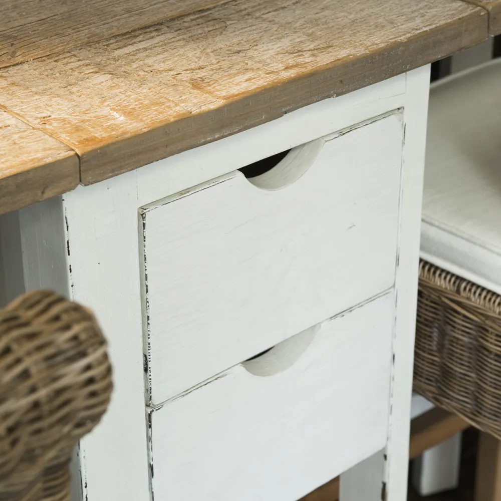 Wooster Street Bar Table, 50/180x80 cm