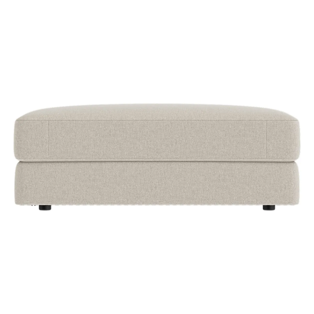Reno footstool 112x112 cm Colonella linen