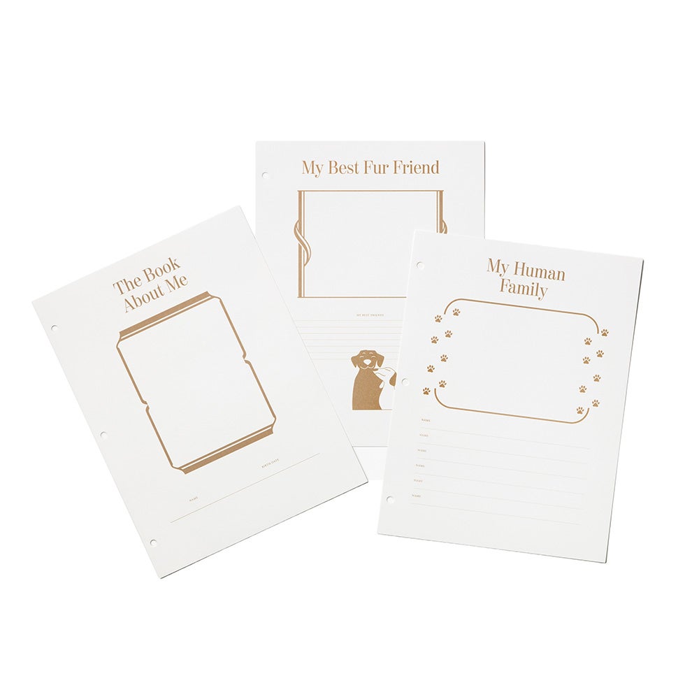 Dog Album Insert Paper - A Dog's Life