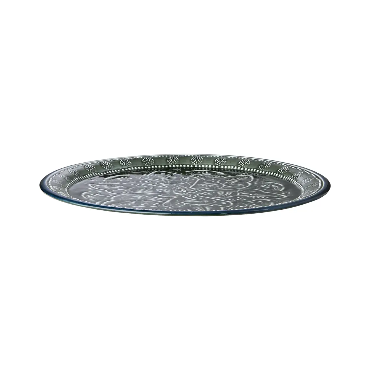 ELDORADO Tray Green Ø47xH2,5 cm
