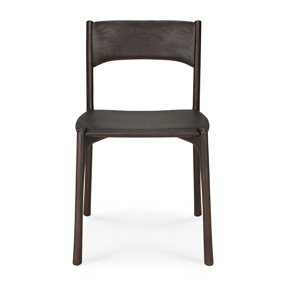 PI Dining Chair Lacquered Oak Brown