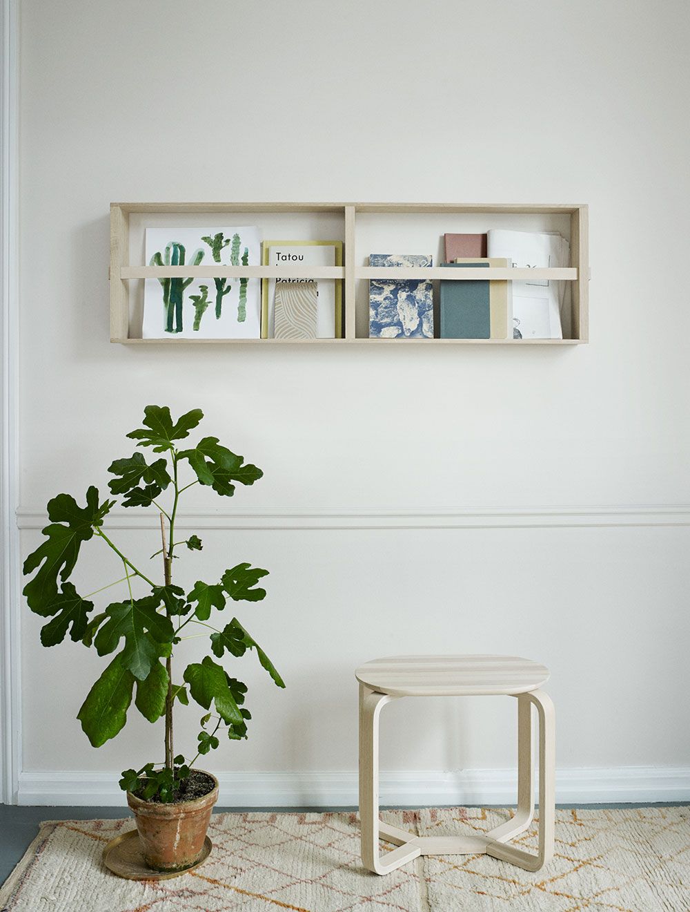 North Magazine rack 75 cm