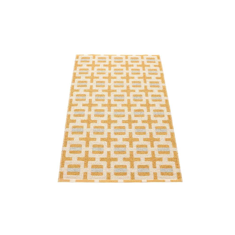Tom rug Ochre/Cream/Sage 70 x 120 cm