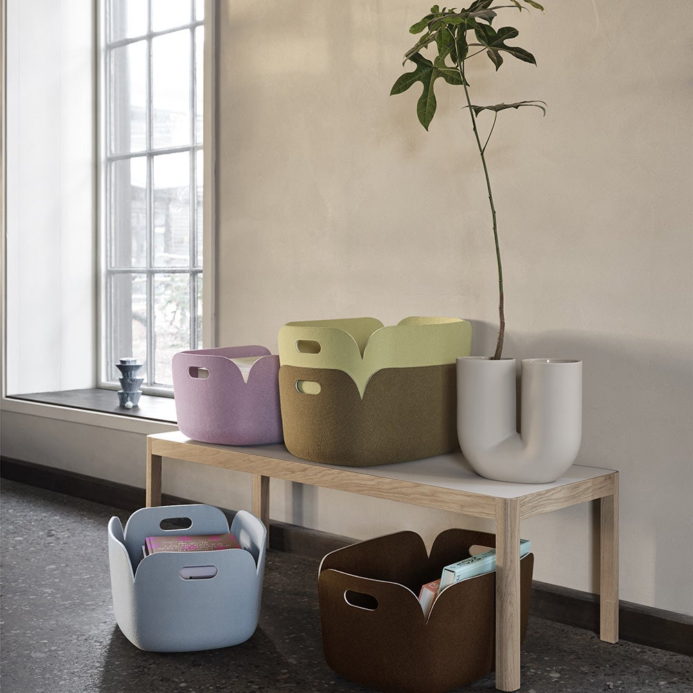 Restore Basket Storage Box 48 x 35 cm - Light Blue 