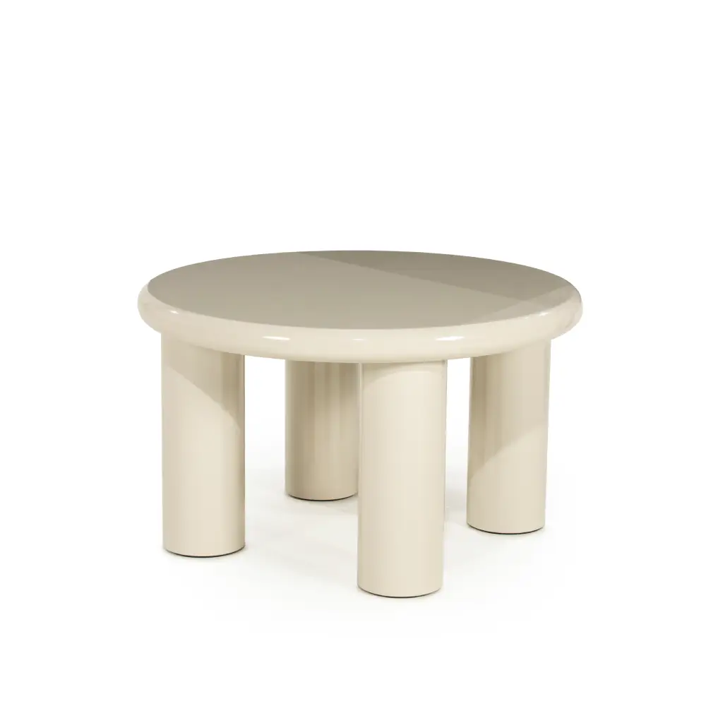 Coffee table Bloop medium - beige 60x60x35 cm