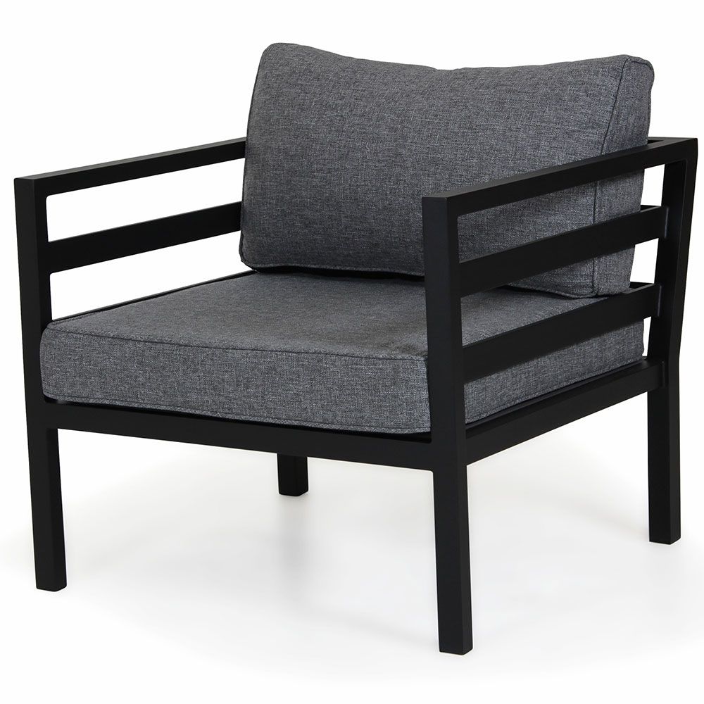 Weldon armchair black/grey