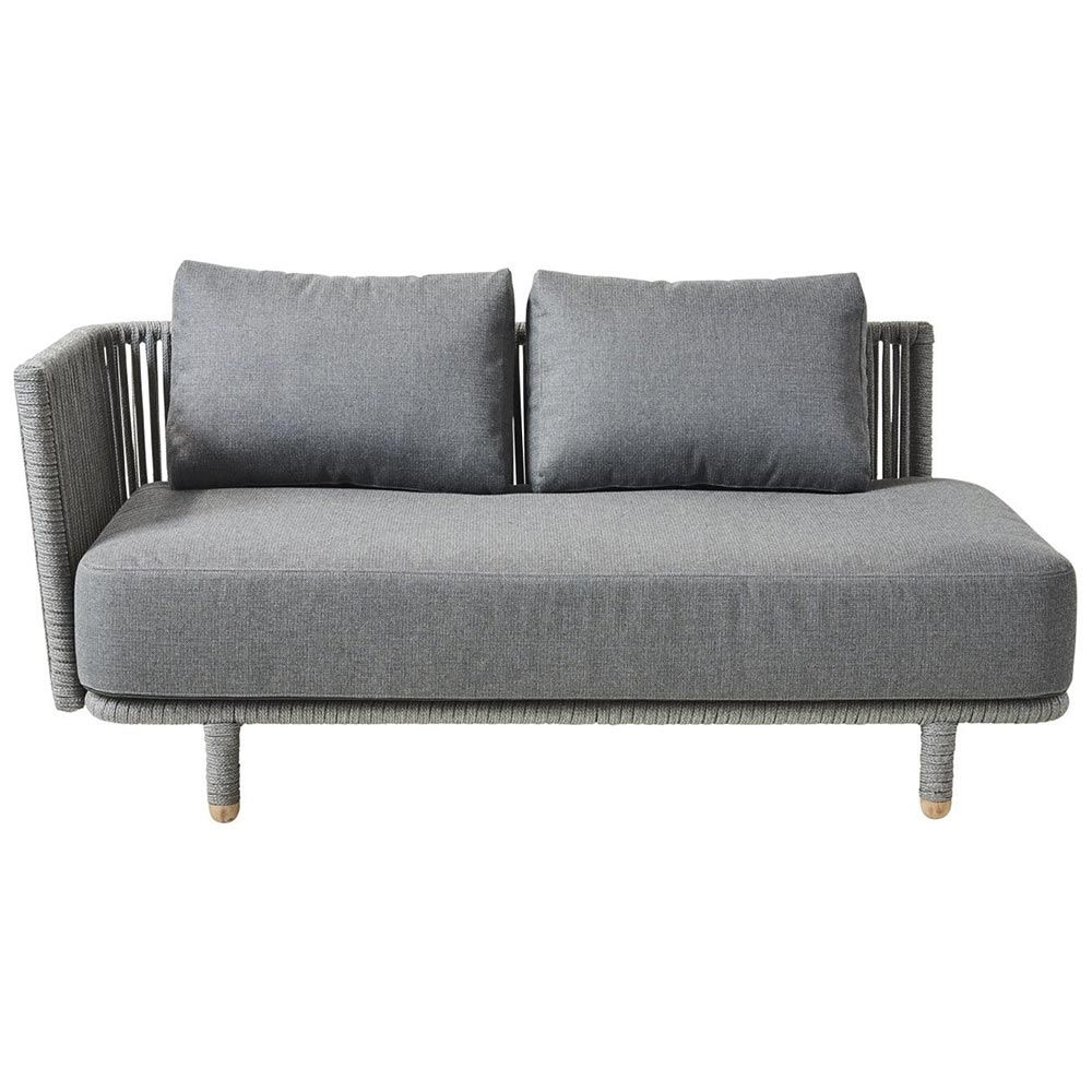 Moments 2-Pers. Sofa Right Module Incl. Grey Airto