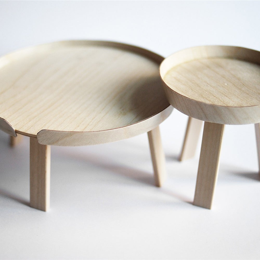 Around Coffee Table Ø45 cm - Ash