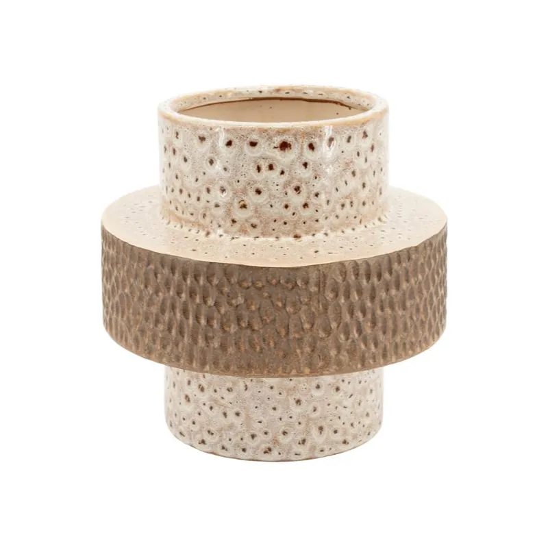 Nadir small 23,5x23,5x23 cm Earthenware Brown