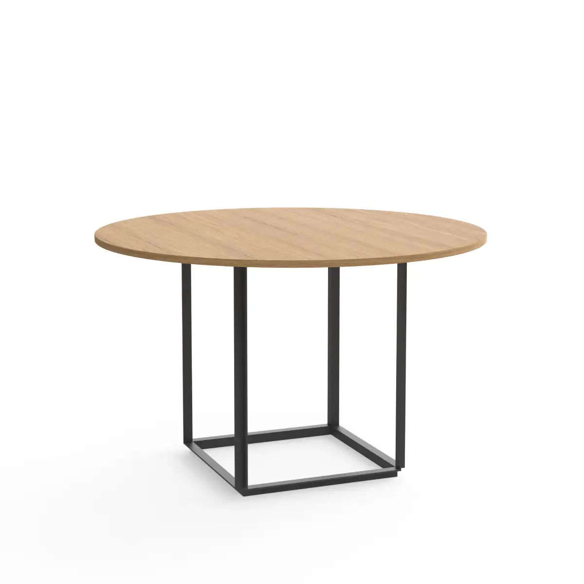 Florence Dining Table Frame Small Iron Black
