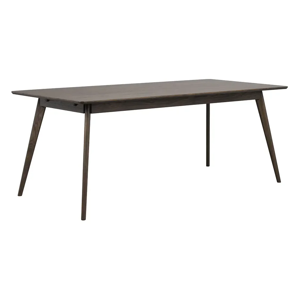 Yumi dining table 190x90 cm brown oak