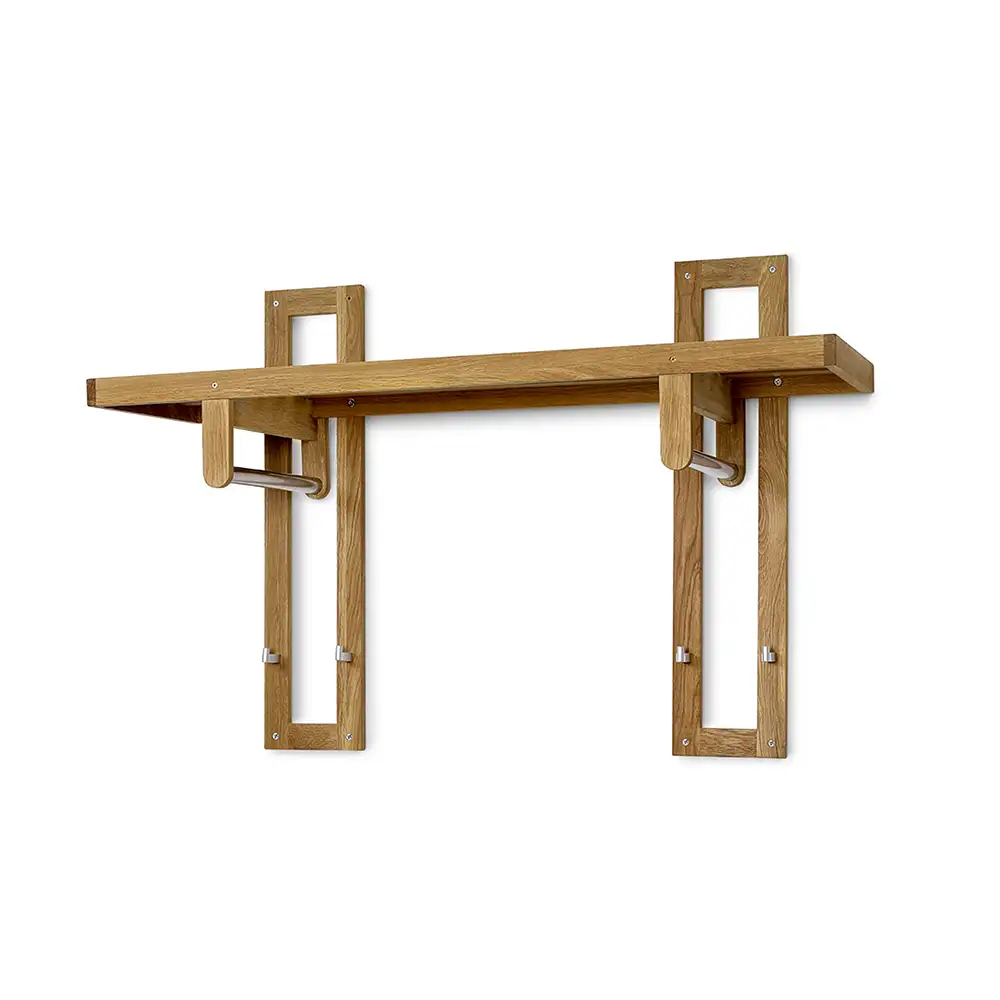 Zitti Clothes rack double oiled oak