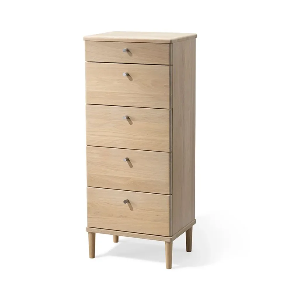 Meja Dresser Tall White Oiled Oak