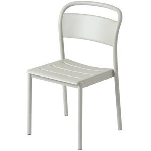 Linear Steel Dining chair Grey 