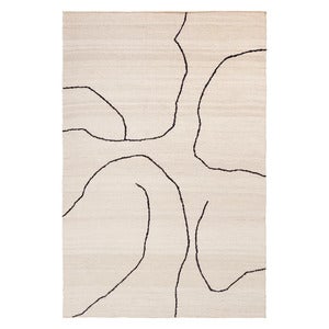 Handwoven Rug in Jute Gesso Off-White 170x240 cm