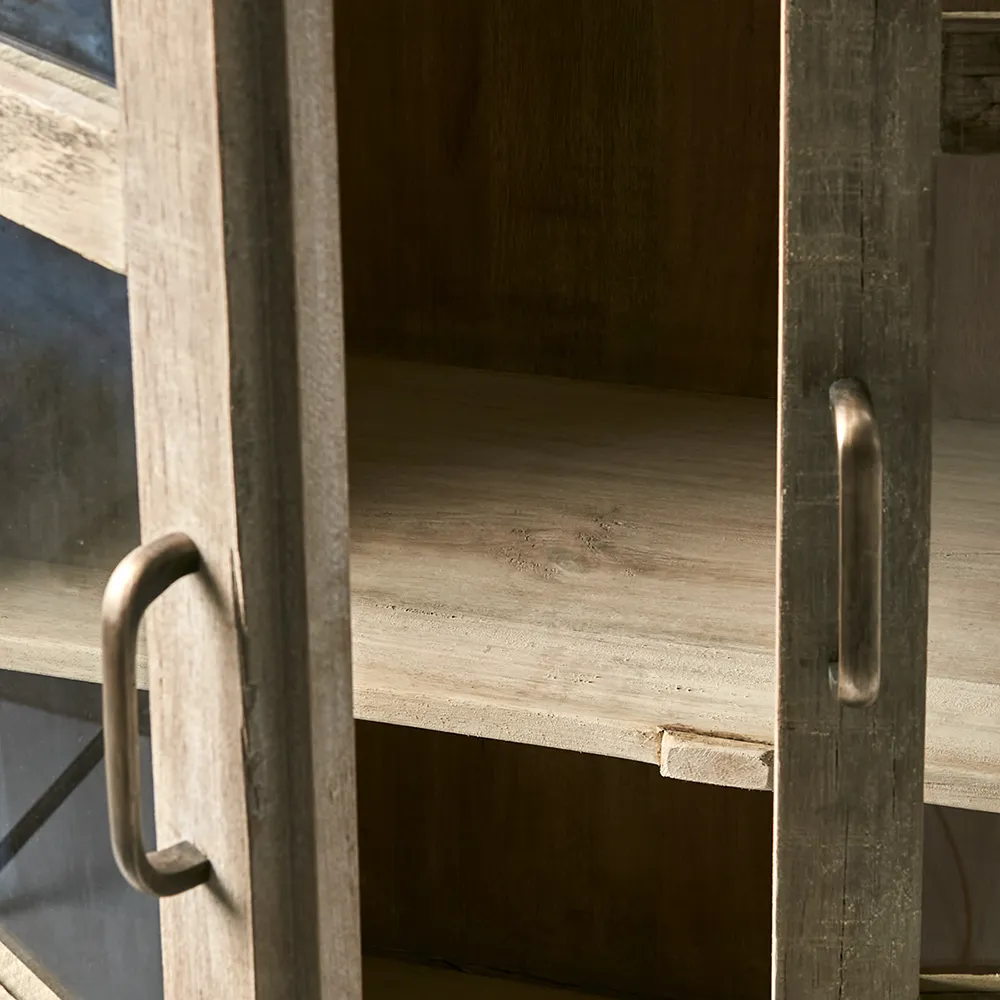 Riko Vitrine cabinet Natural