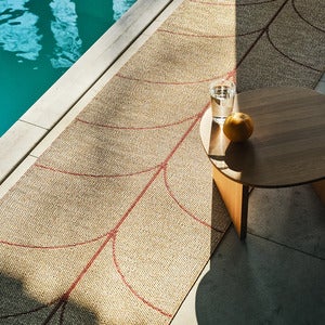 Woven Rug Leif Berry 70x180 cm
