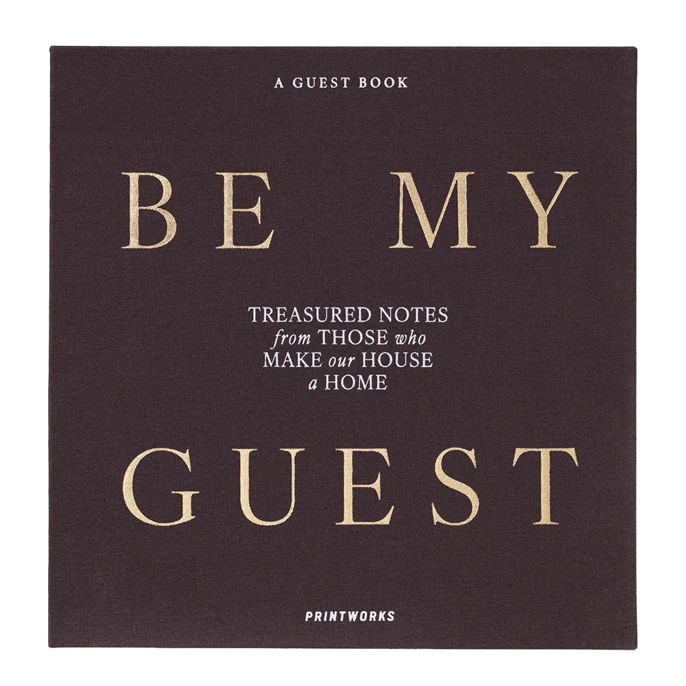  Guest Book Anthracite Be My Guest