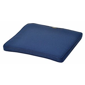 Canyon seat cushion 45x43 cm textured blue