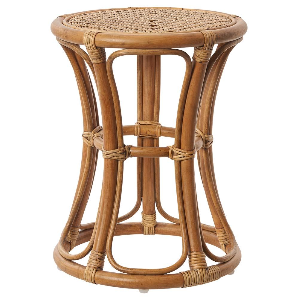 Bella Stool Rattan Antique