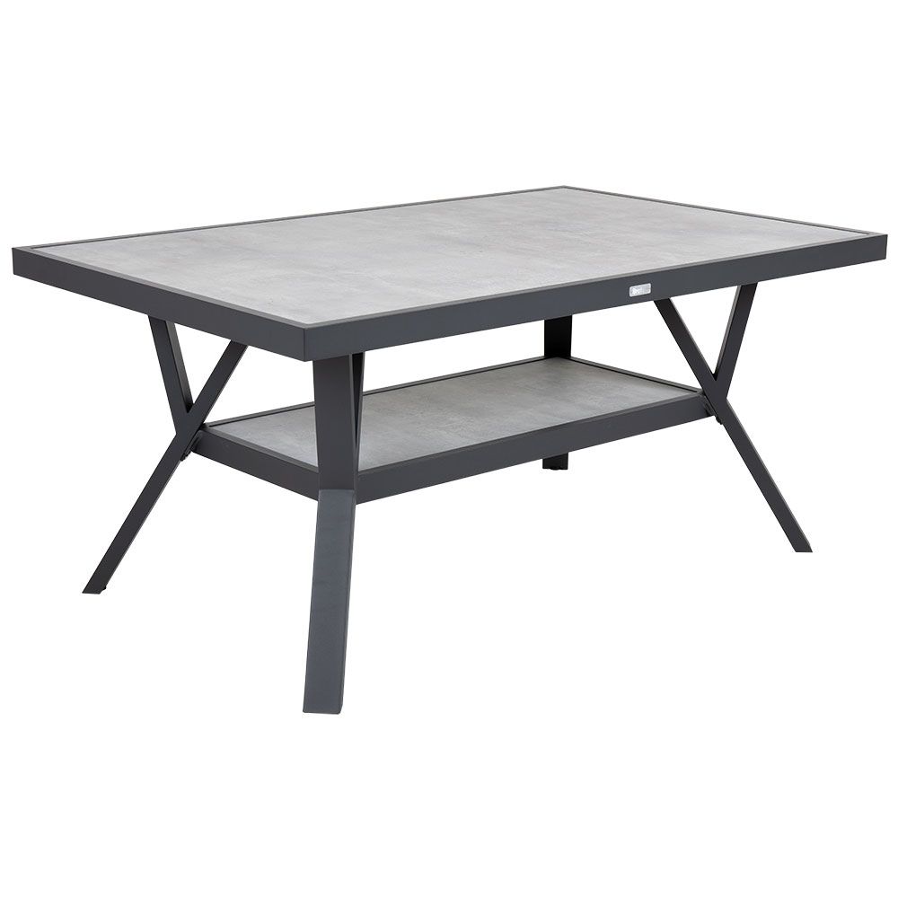 Samvaro coffee table 90x140 cm anthracite / grey