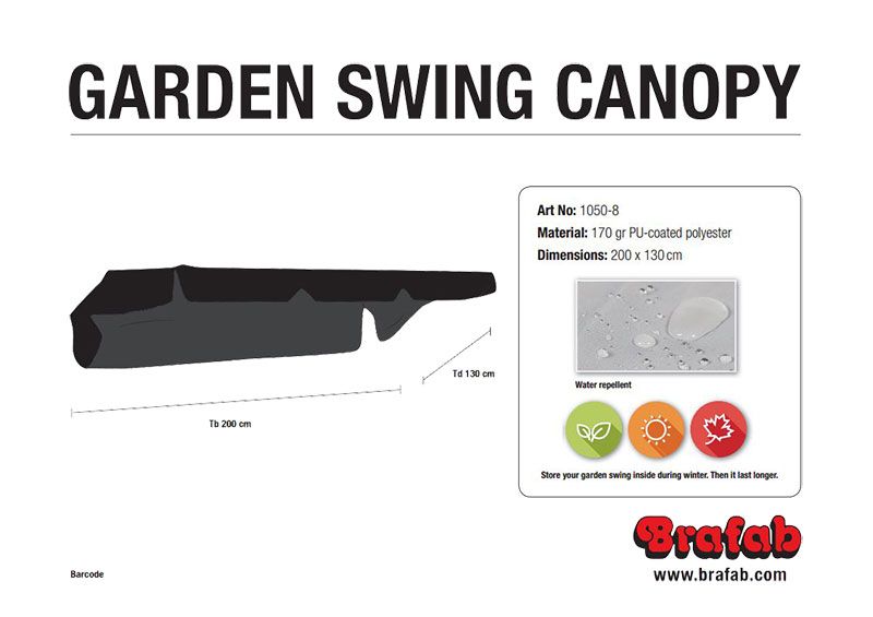 Olbia Swing sofa roof black 