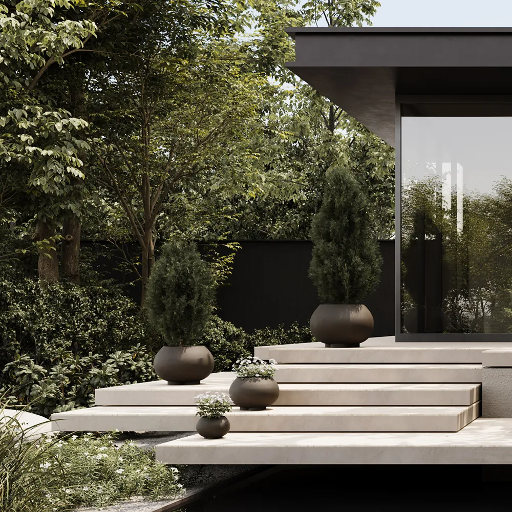 Urchin pot Mini - Coffee