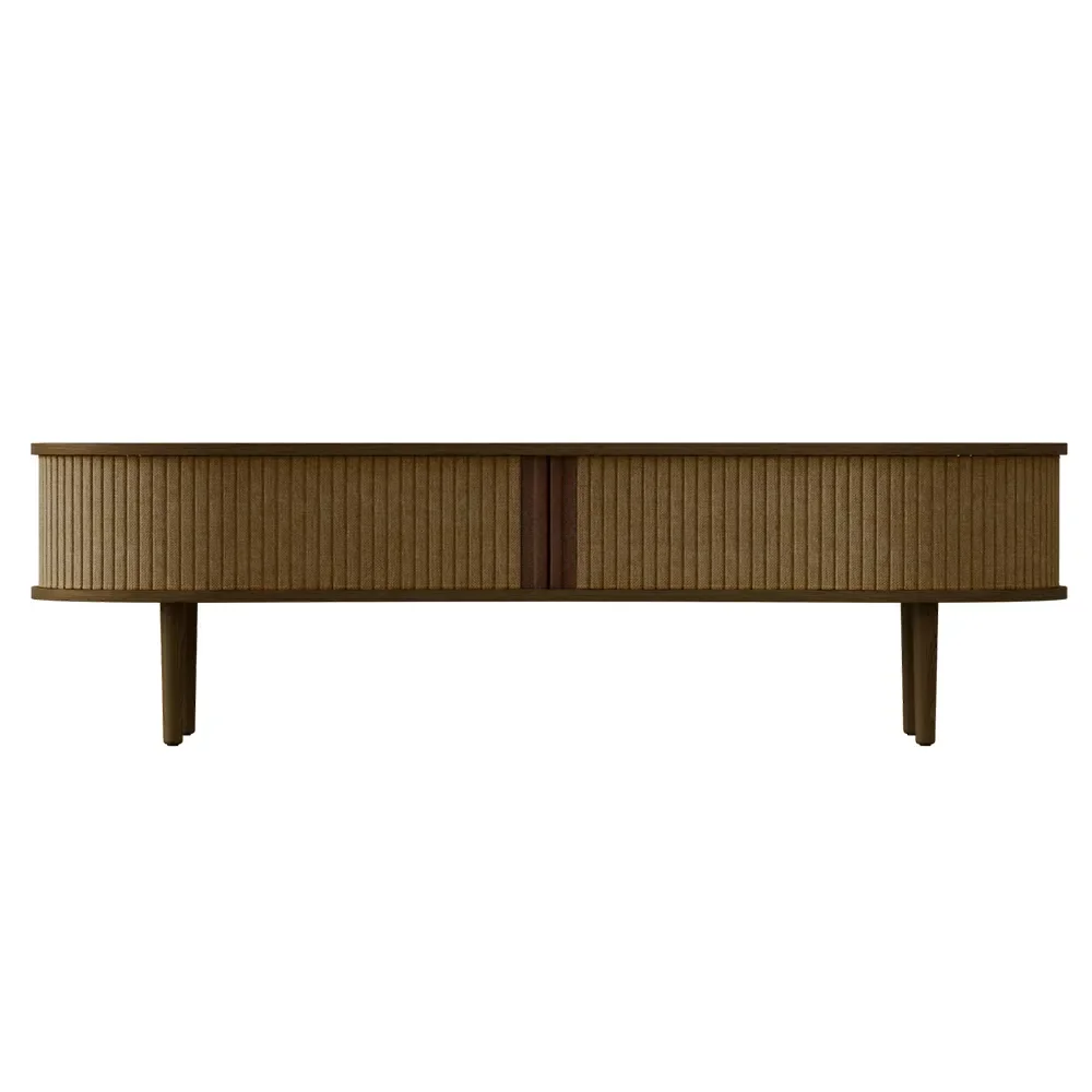 Audacious TV stand Dark Oak/Sugar Brown