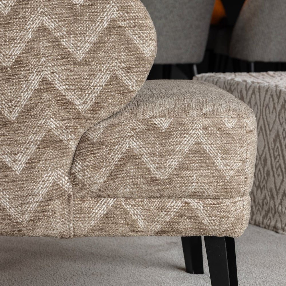  Barrington fabric armchair - Aurelia W light brown