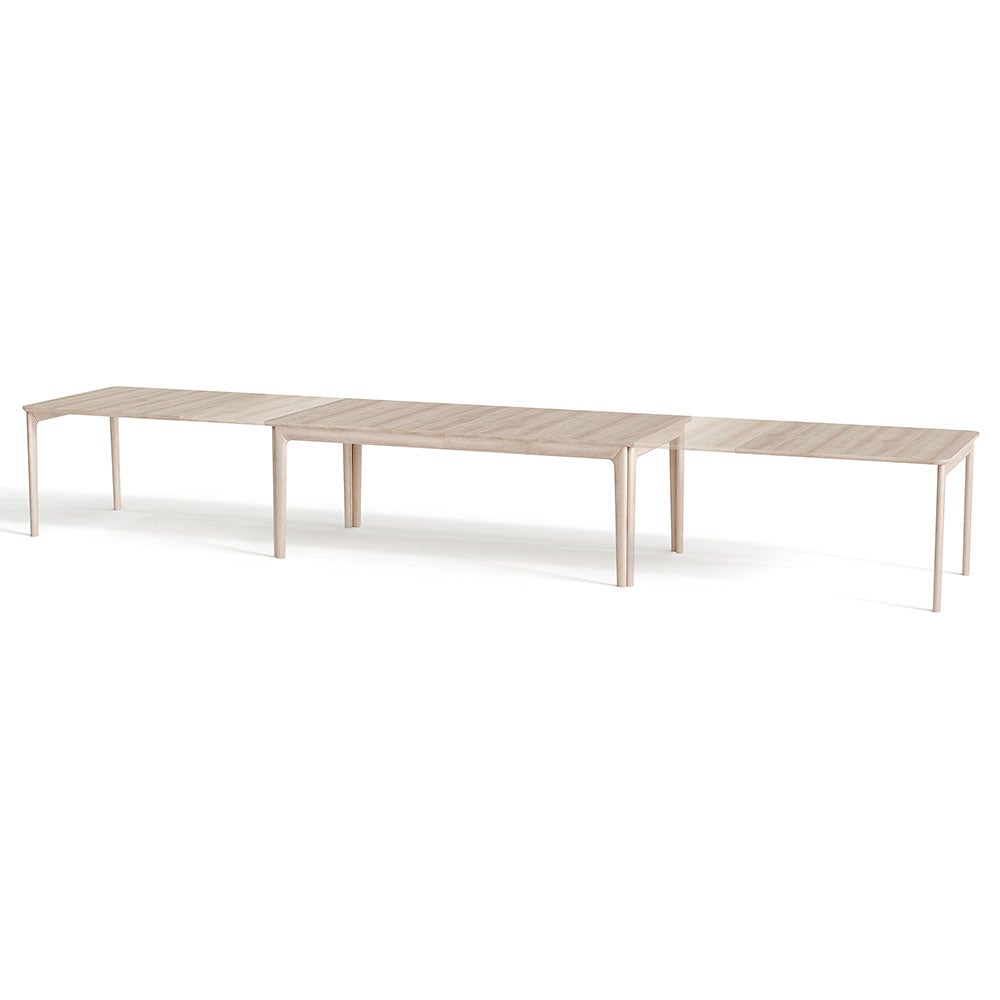 Sm27 Table Solid Oak White Oil