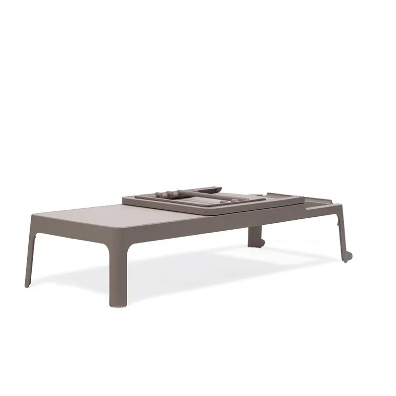 Plano sun lounger Tortora - Tortora 