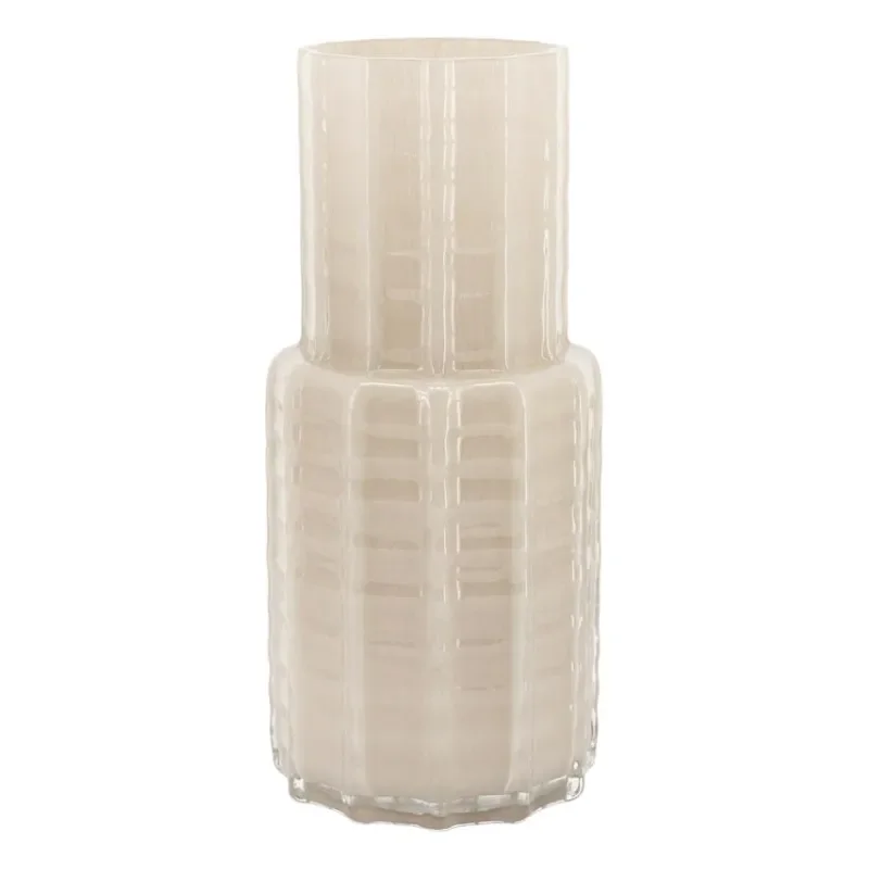 Taupere 16x16x35 cm glass taupe