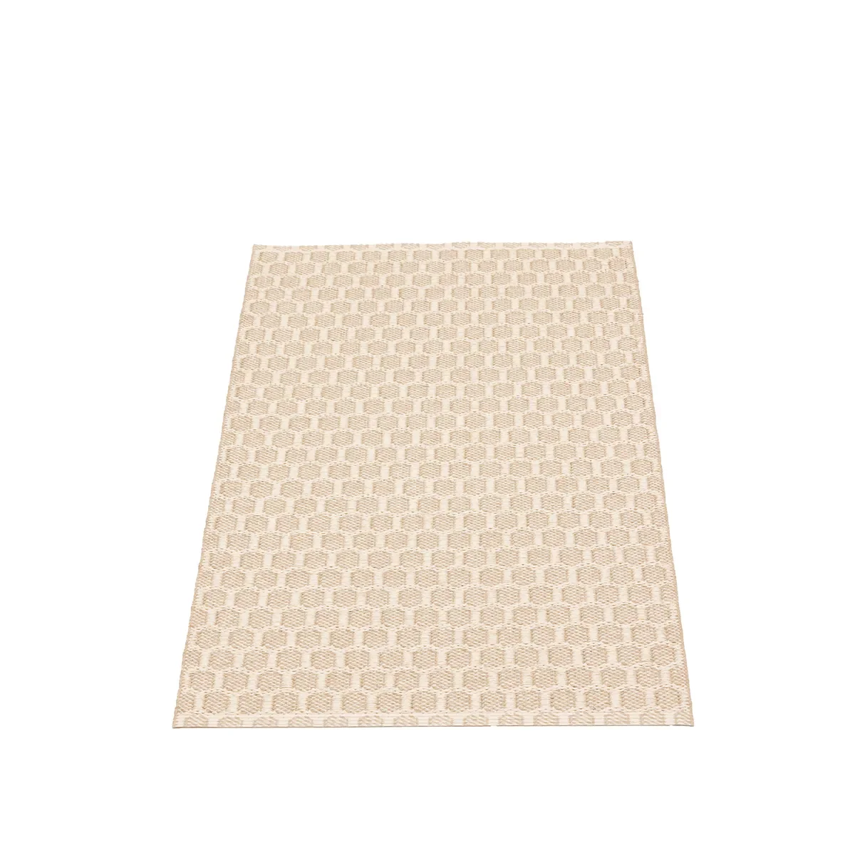 Reversible Plastic Rug MIMI Beige/Vanilla 70x120 cm