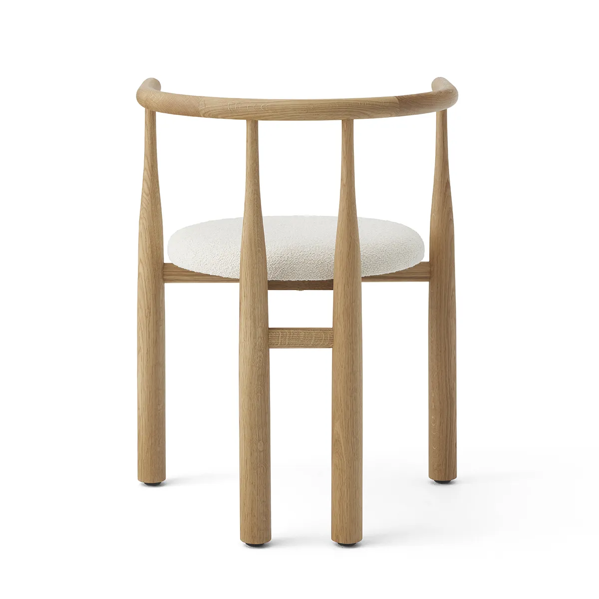 Dining Chair Bukowski Oak Nevotex Barnum Lana with armrest