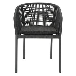 Delta chair    Anthracite / Slate Rope / Teddy Black
