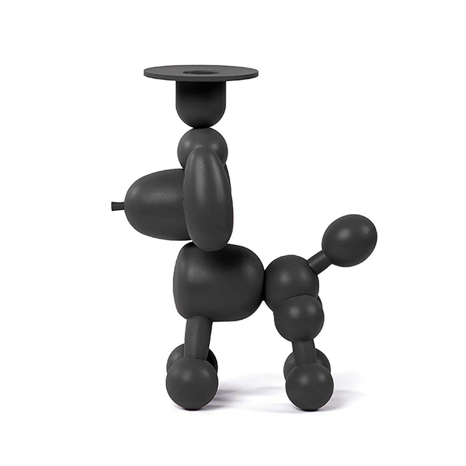 Can-dolly candle holder anthracite