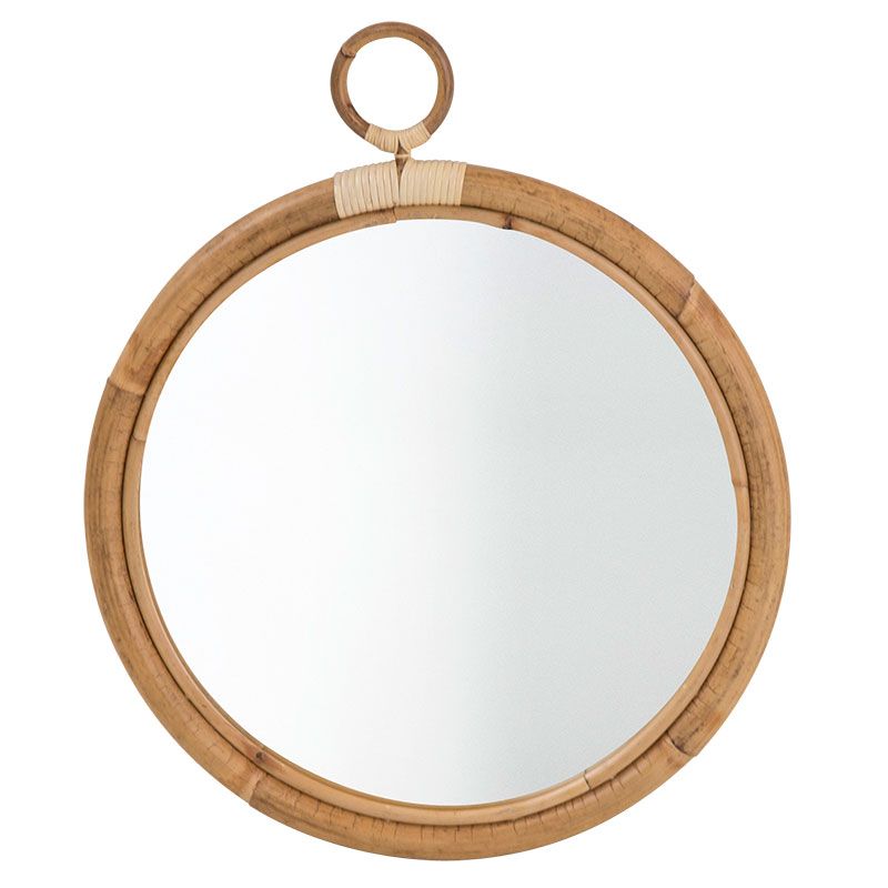 Mirror Ella Ø45 Cm Rattan
