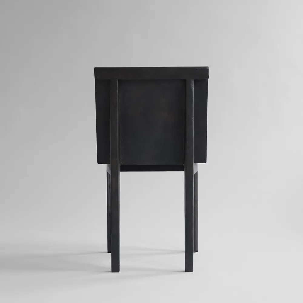 Brutus Slim Dining Chair - Coffee