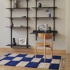 Mara Knotted Rug 120x180 cm - Br Blue/Off-Whi