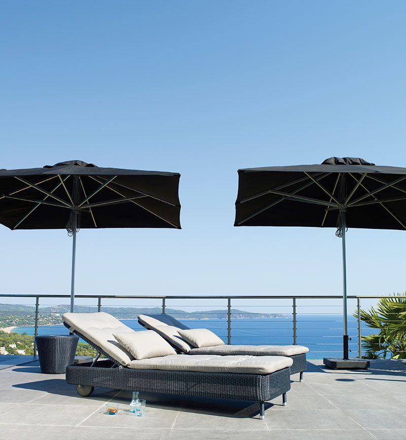 Presley Sunbed Black