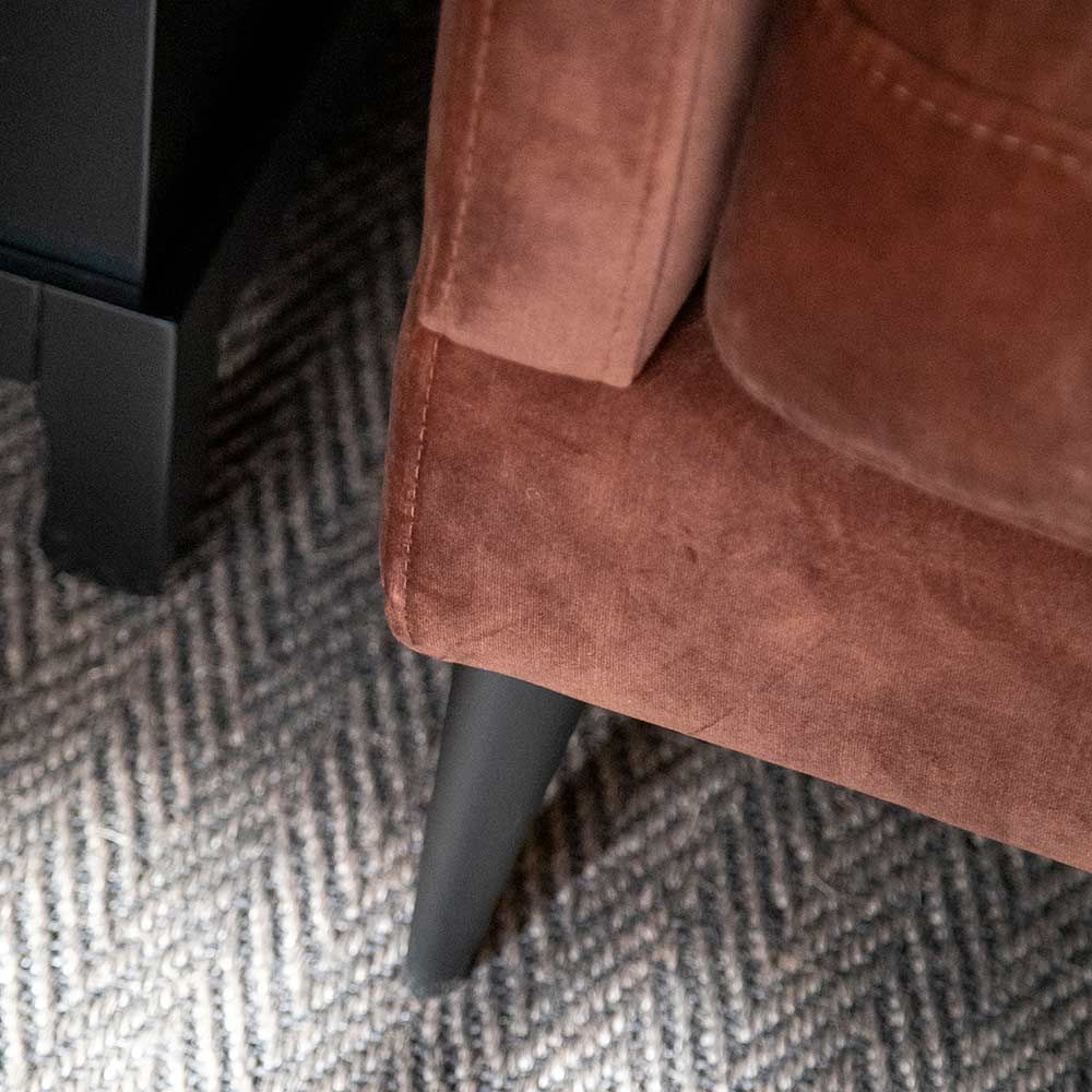 Andorra Armchair Velvet Hazel