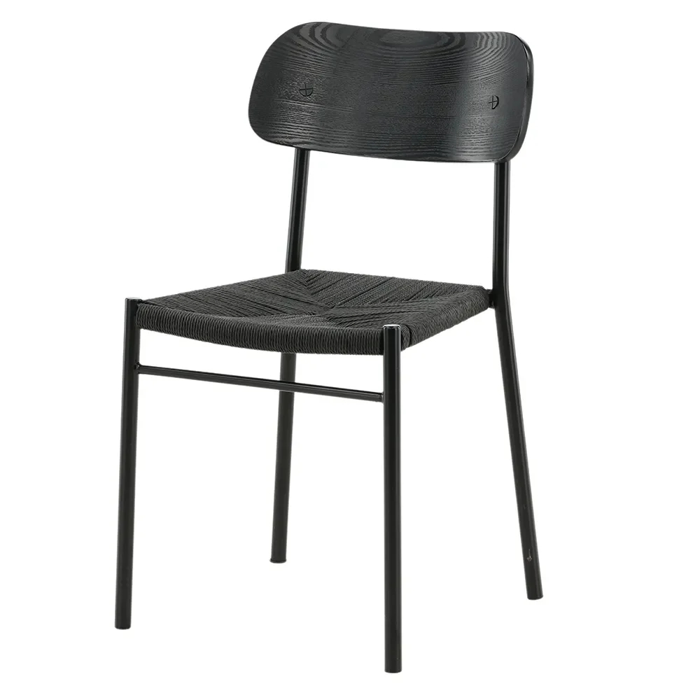 Polly Dining Chair Black 2-pack
