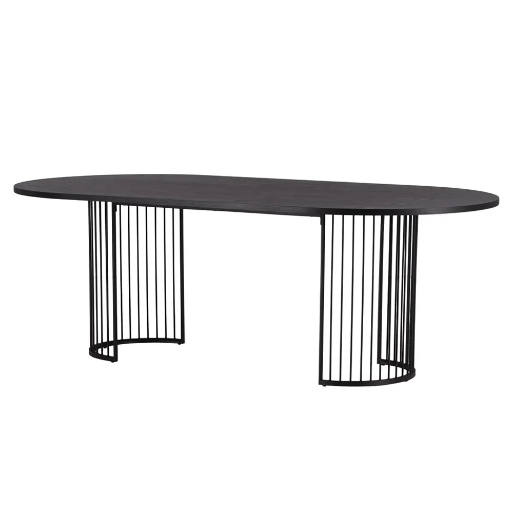 Hamneskär dining table 110x220 cm Black