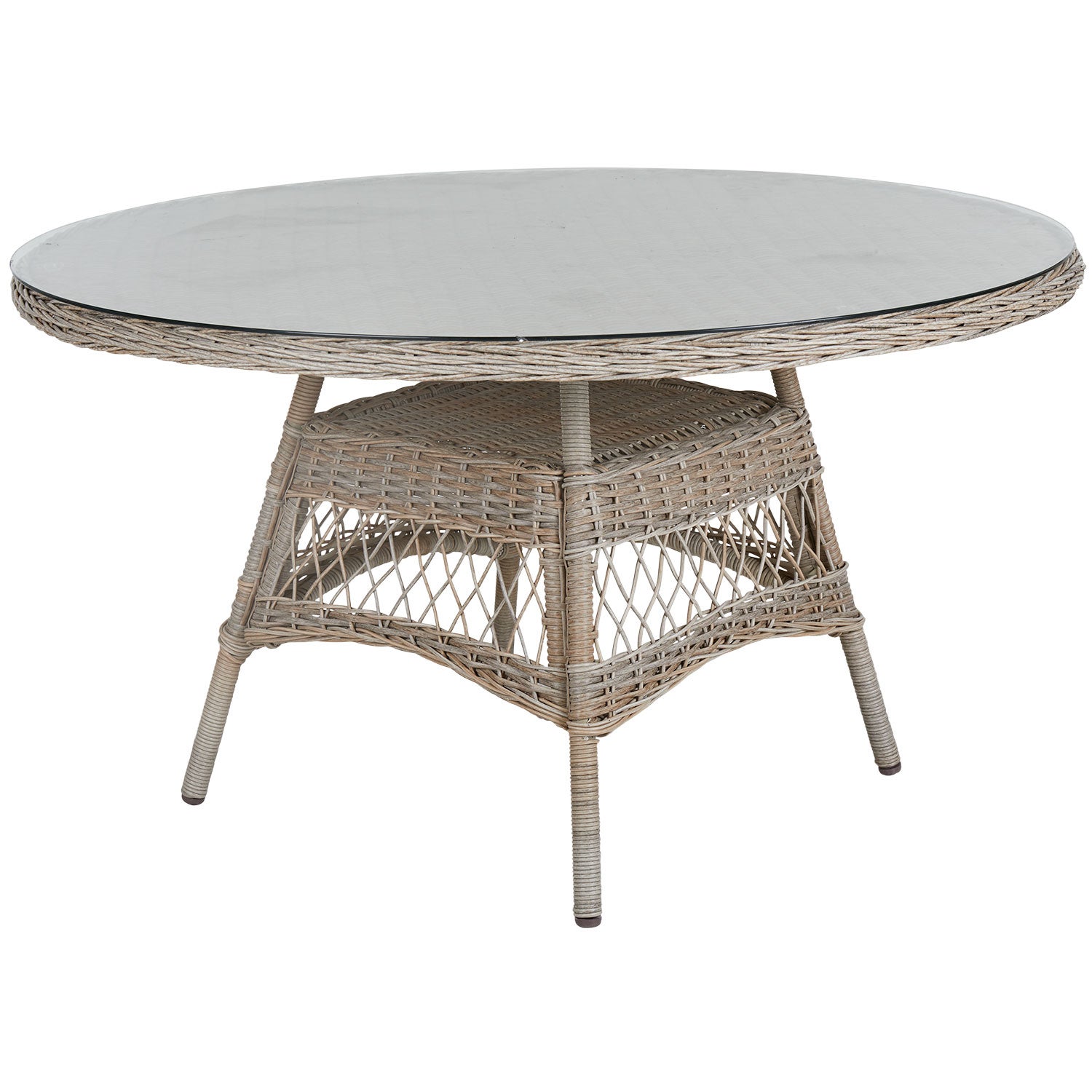 Kamomill dining table 130 cm beige 